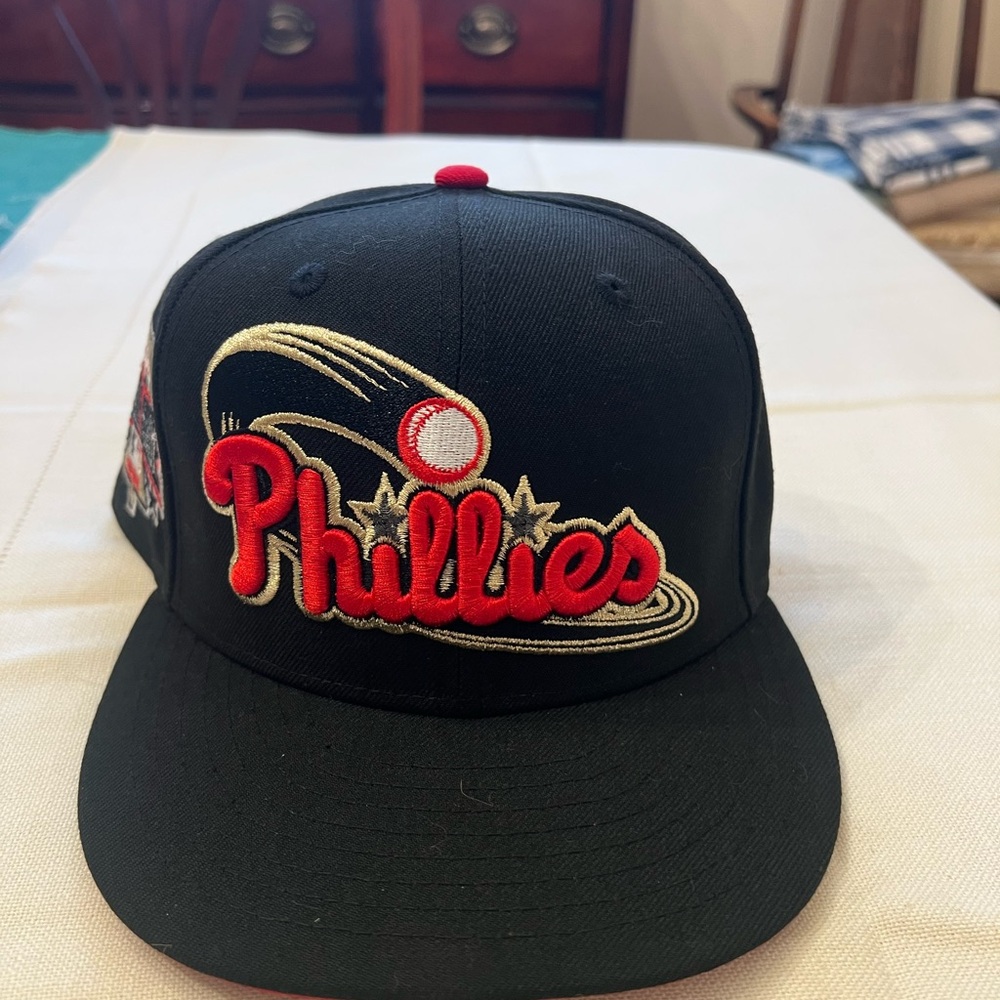 Philadelphia Phillies Black Cap new era dreams and nightmares inspired 7 1/8